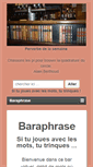 Mobile Screenshot of baraphrase.com